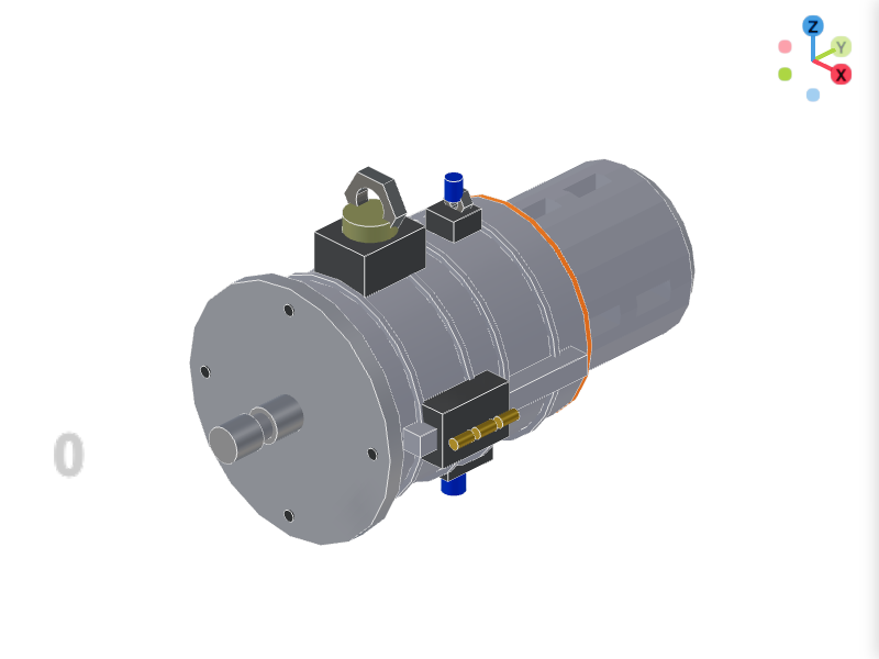 Configurable aerospace auxiliary power unit generator